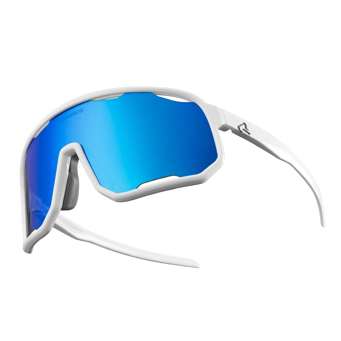 Lunettes de cyclisme, lunettes de soleil polarisées, protection UV, plaquettes nasales interchangeables, modèle femme/homme, ROCKBROS
