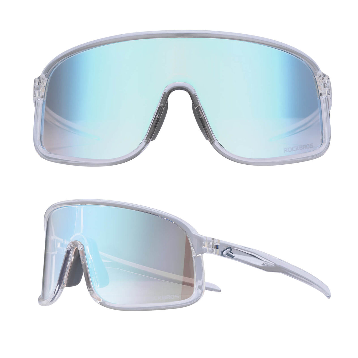 ROCKBROS Lunettes de Soleil Photochromiques Protection UV400