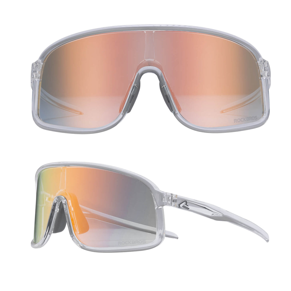 ROCKBROS Lunettes de Soleil Photochromiques Protection UV400