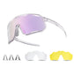 Lunettes de cyclisme, lunettes de soleil photochromiques, protection UV, plaquettes nasales interchangeables, modèle femme/homme, ROCKBROS