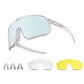 Lunettes de cyclisme, lunettes de soleil photochromiques, protection UV, plaquettes nasales interchangeables, modèle femme/homme, ROCKBROS
