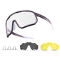 Lunettes de cyclisme, lunettes de soleil photochromiques, protection UV, plaquettes nasales interchangeables, modèle femme/homme, ROCKBROS