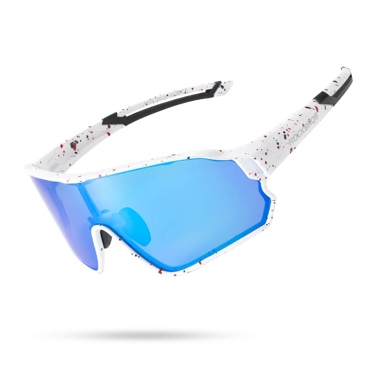 ROCKBROS Lunettes de vélo polarisées ultra-légères (UV400)