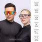 Lunettes de vélo dynamiques ROCKBROS avec filtre solaire UV400