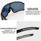 ROCKBROS Lunettes de vélo polarisées ultra-légères (UV400)
