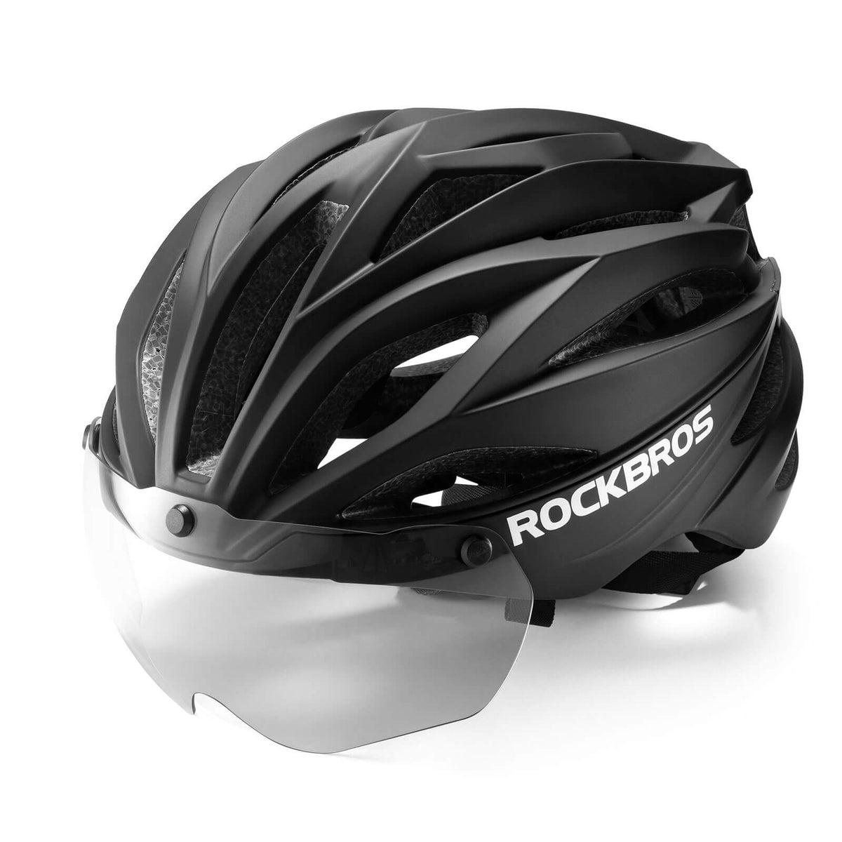 Casque de vélo ROCKBROS Casque MTB Magnétique Amovible avec Visière