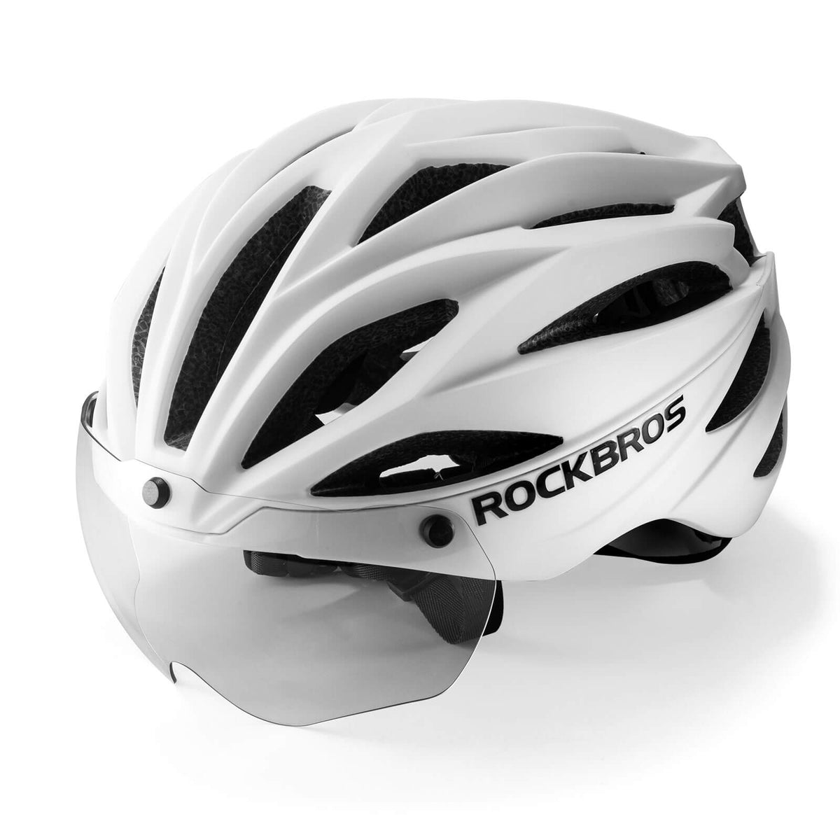 Casque de vélo ROCKBROS Casque MTB Magnétique Amovible avec Visière