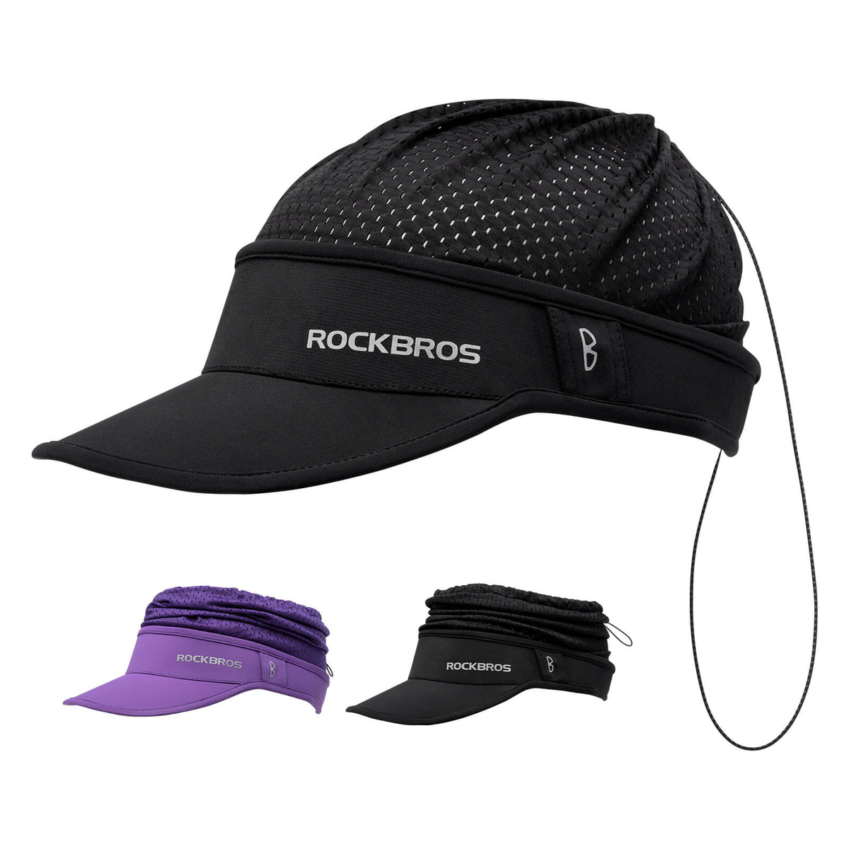 ROCKBROS Casquette Queue-de-Cheval Protection UV Été Unisexe