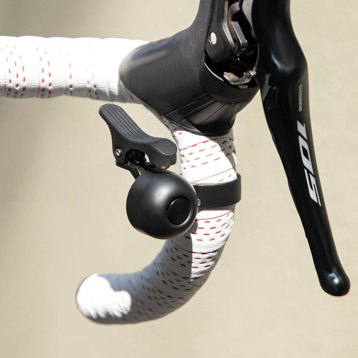 ROCKBROS Sonnette de vélo de route pour cintres courbes 27-30 mm