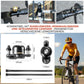 ROCKBROS Sonnette de vélo route MTB avec double marteau pivotante à 180°