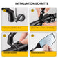 ROCKBROS Rétrovélo de vélo Rétroviseur Rotatif à 360° Pliable pour guidon 20–23mm