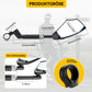 ROCKBROS Rétrovélo de vélo Rétroviseur Rotatif à 360° Pliable pour guidon 20–23mm