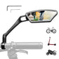 ROCKBROS Rétrovélo Miroir vélo 360 ° Réglable pour guidon 21-26mm