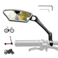 ROCKBROS Rétrovélo Miroir vélo 360 ° Réglable pour guidon 21-26mm