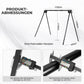 ROCKBROS Support de vélo Crochet de suspension Pliable Inoxydable Capacité jusqu'à 80/120 kg
