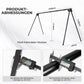ROCKBROS Support de vélo Crochet de suspension Pliable Inoxydable Capacité jusqu'à 80/120 kg