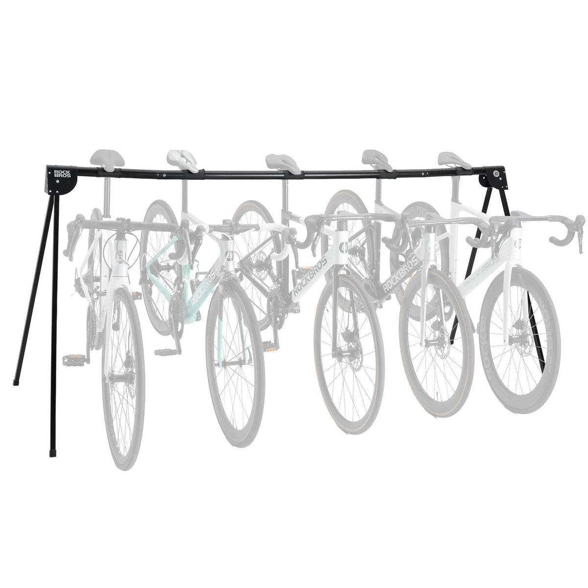 ROCKBROS Support de vélo Crochet de suspension Pliable Inoxydable Capacité jusqu'à 80/120 kg