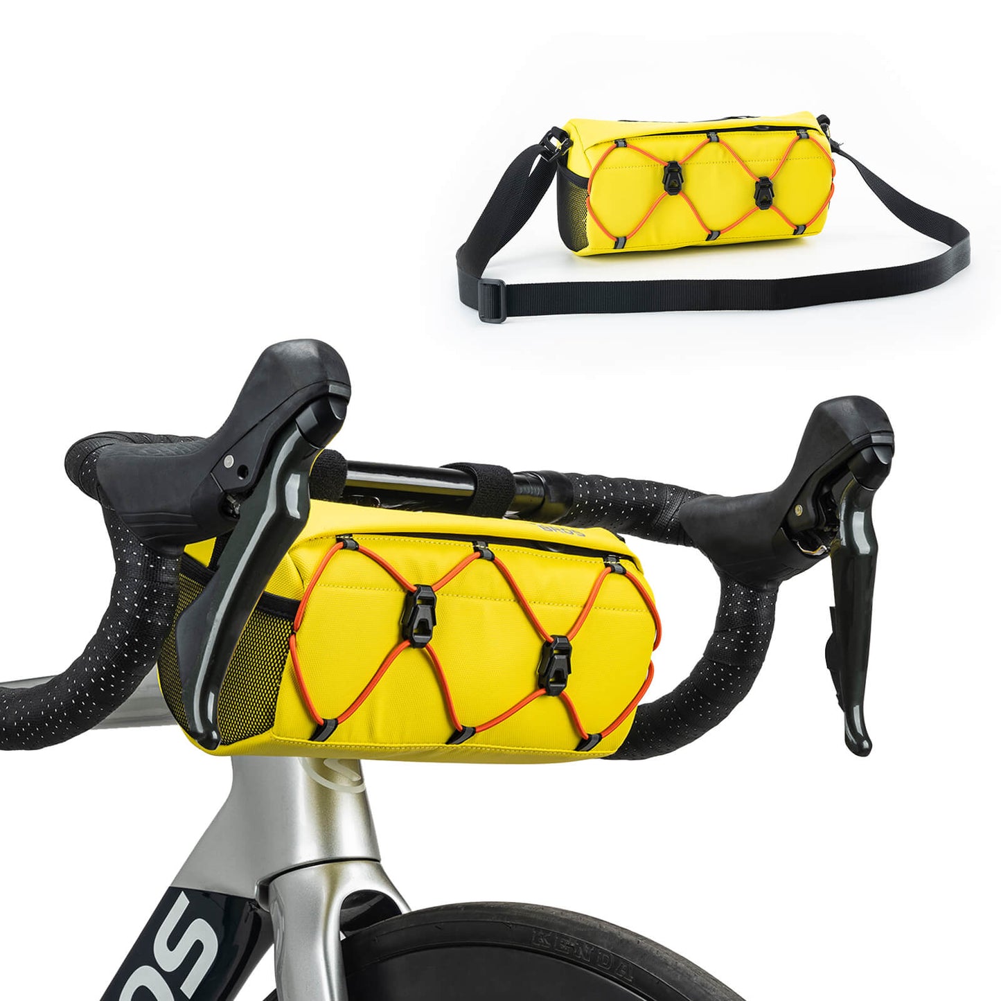 Sacoche de guidon de vélo 2,2 L avec bandoulière, disponible en 6 couleurs, ROCKBROS