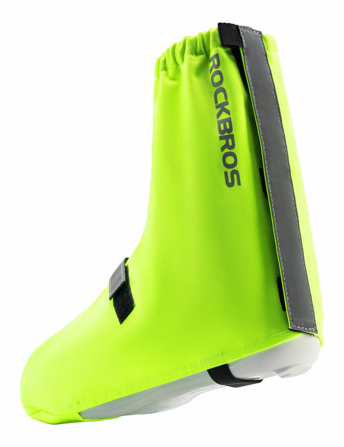 ROCKBROS Sur-chaussures de vélo Réfléchissantes Imperméables avec Fermeture Velcro