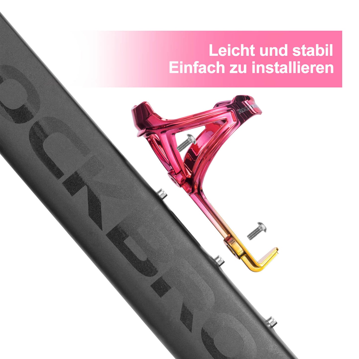 Porte-bouteille léger pour vélo VTT/vélo de route ROCKBROS