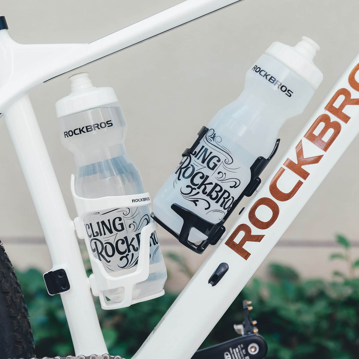 Porte-bouteille, accessoire de vélo, léger, robuste, ROCKBROS