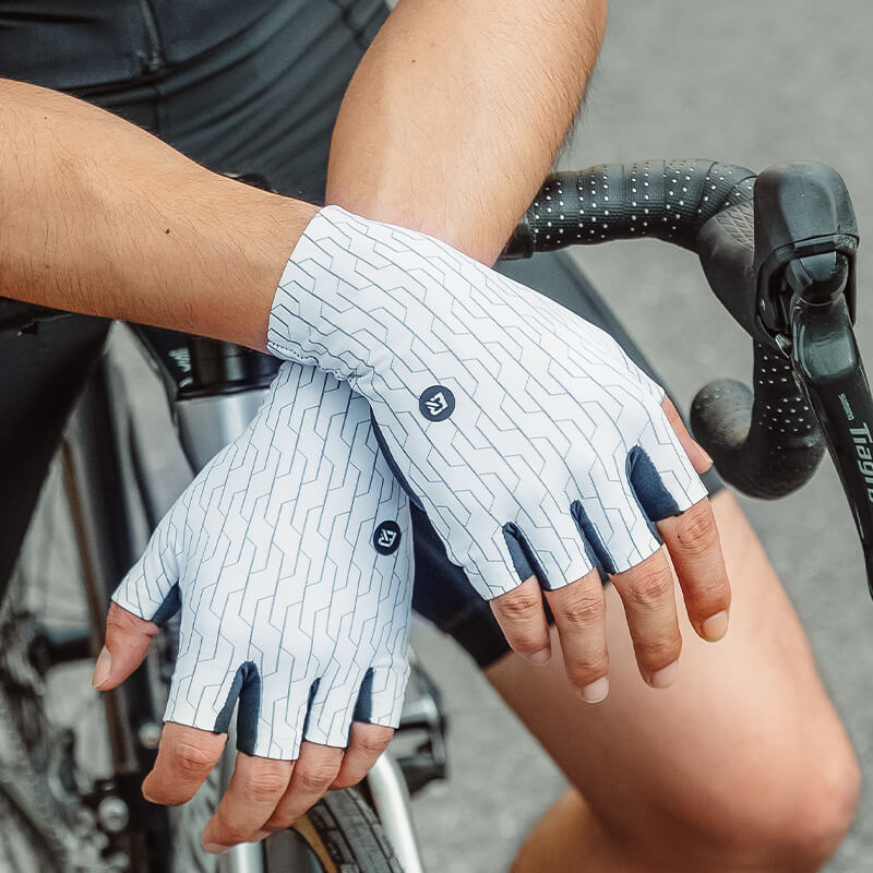 ROCKBROS Gants de vélo mi-doigts Respirant Amorti Été S372