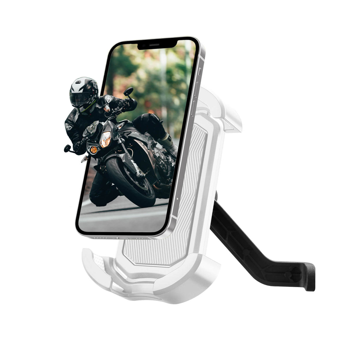 ROCKBROS Support Téléphone Vélo Support Téléphone Moto Rotatif 360° pour 4,7-7,0 pouces