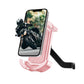 ROCKBROS Support Téléphone Vélo Support Téléphone Moto Rotatif 360° pour 4,7-7,0 pouces