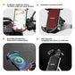 ROCKBROS Support Téléphone Vélo Support Téléphone Moto Rotatif 360° pour 4,7-7,0 pouces