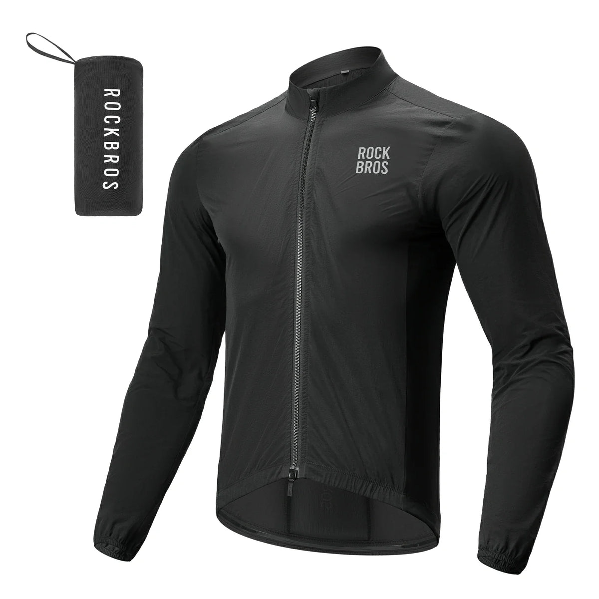 ROCKBROS Veste de Vélo Légère Homme Respirante Printemps
