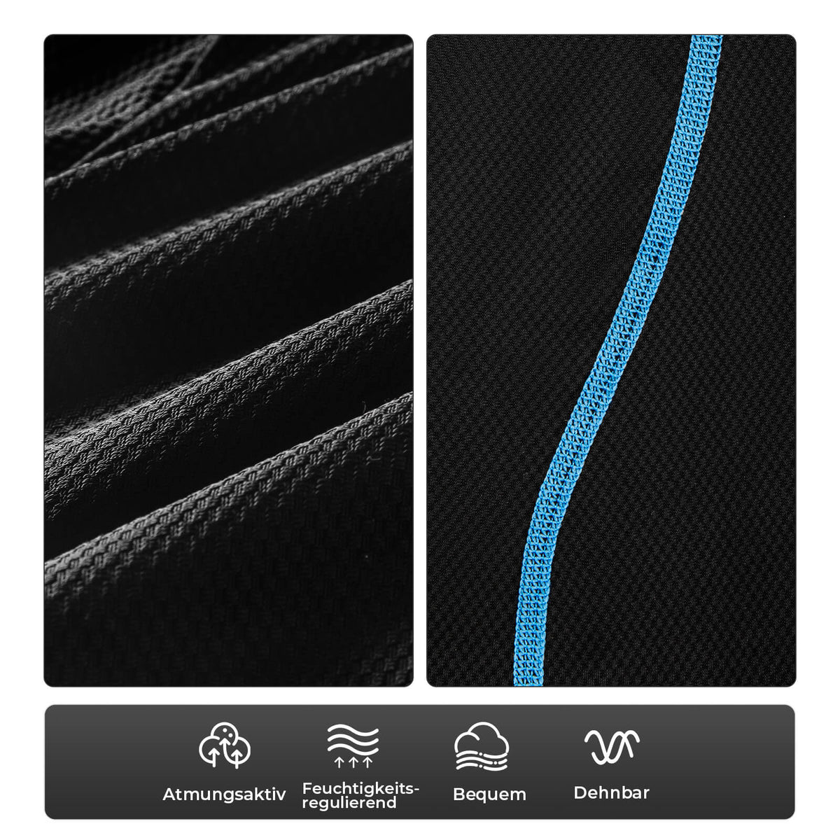 ROCKBROS Cuissard de cyclisme homme avec rembourrage de selle 4D Respirant