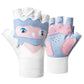 ROCKBROS Gants de vélo mi-doigts pour enfants sans doigts
