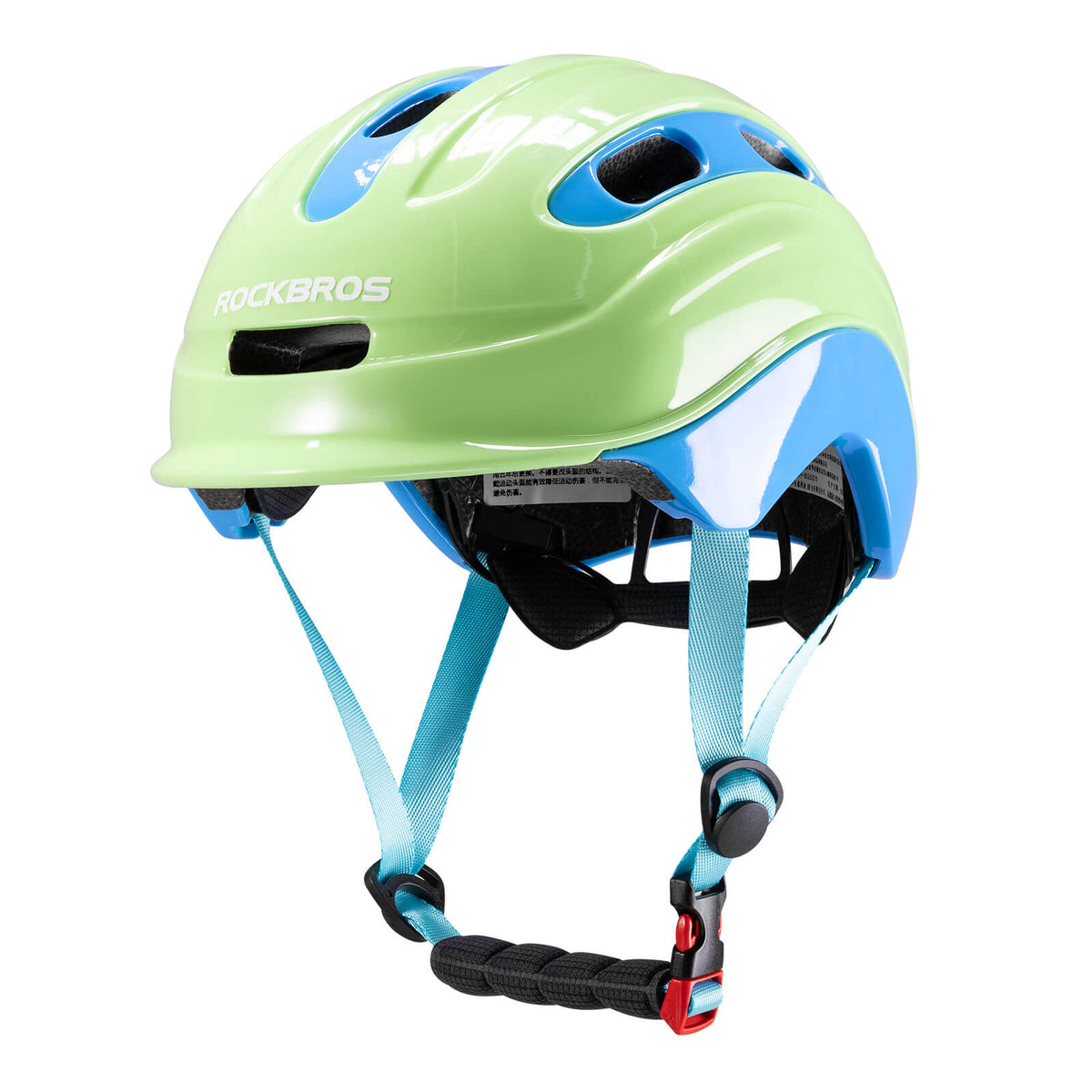 ROCKBROS Casque Enfant Compatible Feu Arrière 54–58 cm 6–18 Ans