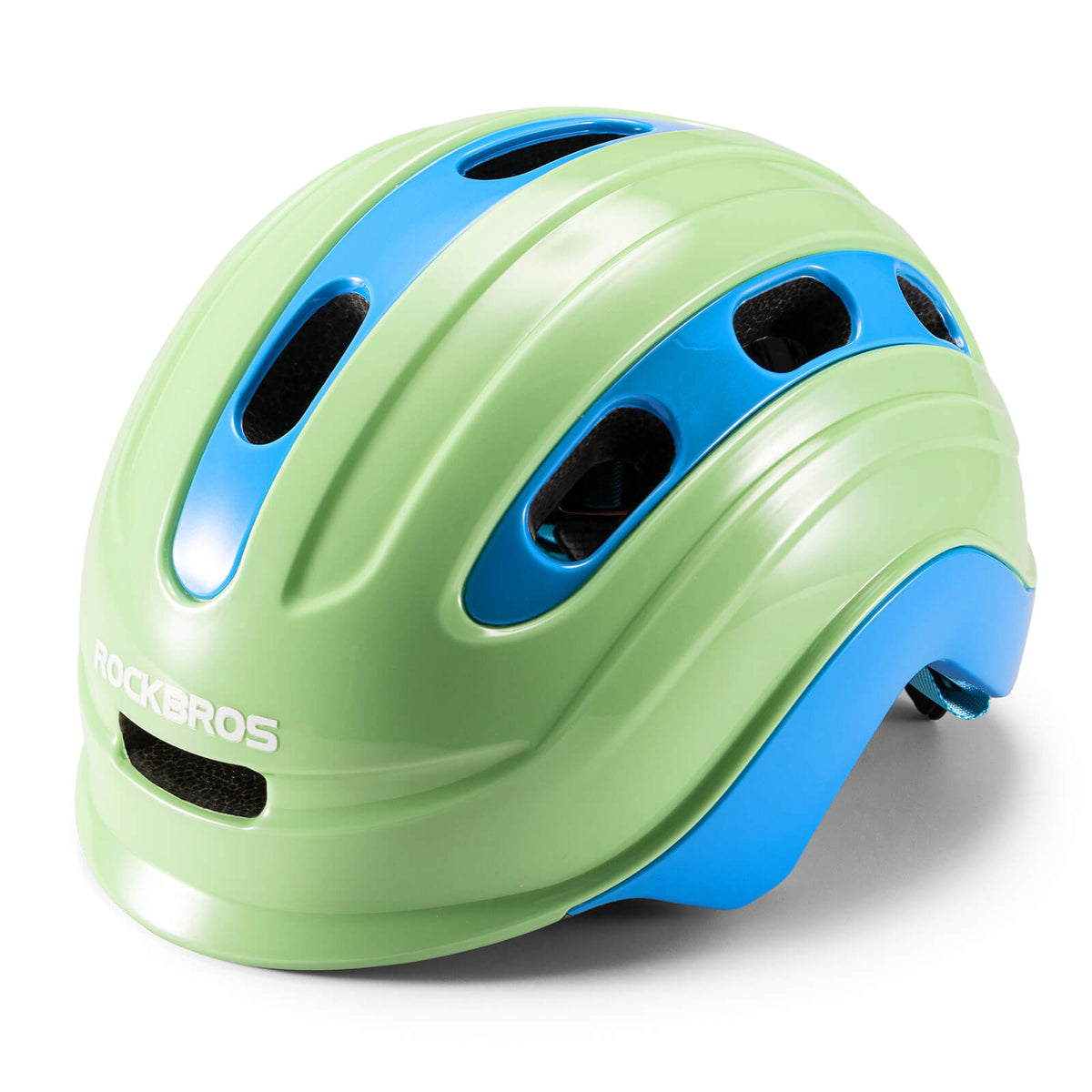 ROCKBROS Casque Enfant Compatible Feu Arrière 54–58 cm 6–18 Ans