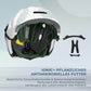 ROCKBROS Casque Enfant Compatible Feu Arrière 54–58 cm 6–18 Ans