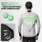 ROCKBROS Veste de vélo légère respirante réfléchissante gris homme