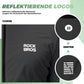 ROCKBROS Veste de vélo légère respirante réfléchissante gris homme