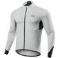 ROCKBROS Veste de vélo légère respirante réfléchissante gris homme