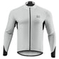 ROCKBROS Veste de vélo légère respirante réfléchissante gris homme