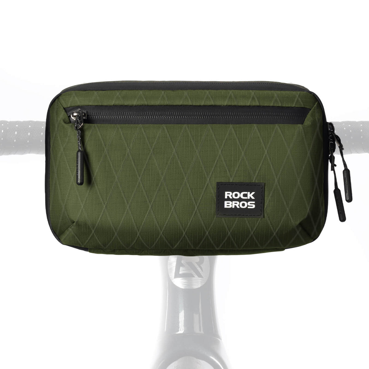 ROCKBROS Sacche de guidon vélo avec bandoulière 2,1L