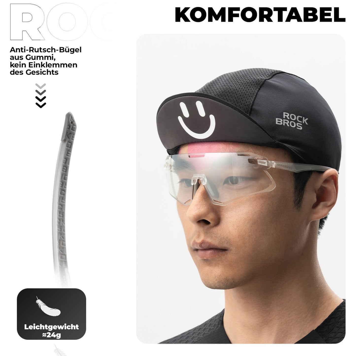 Lunettes de soleil coupe-vent pour le cyclisme et les sports de plein air, ROCKBROS