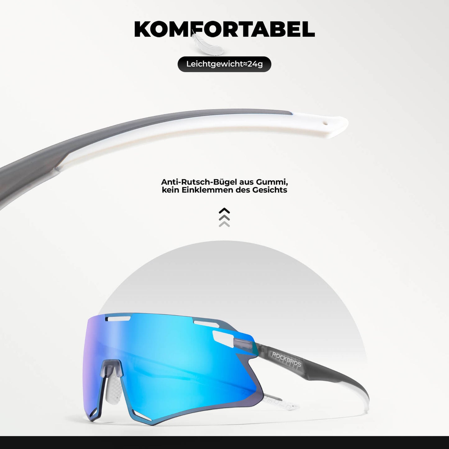 Lunettes de soleil coupe-vent pour le cyclisme et les sports de plein air, ROCKBROS