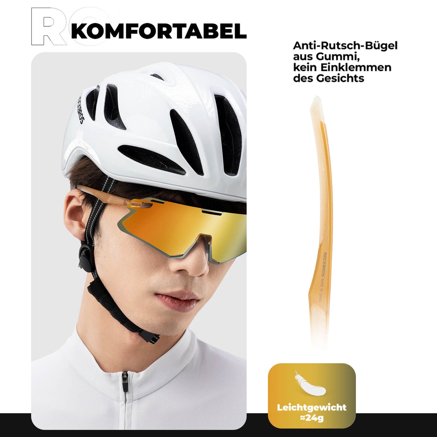 Lunettes de soleil coupe-vent pour le cyclisme et les sports de plein air, ROCKBROS