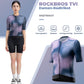Maillot de cyclisme à manches courtes pour femme TVI, séchage rapide, 3 poches, été, ROCKBROS