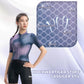 Maillot de cyclisme à manches courtes pour femme TVI, séchage rapide, 3 poches, été, ROCKBROS