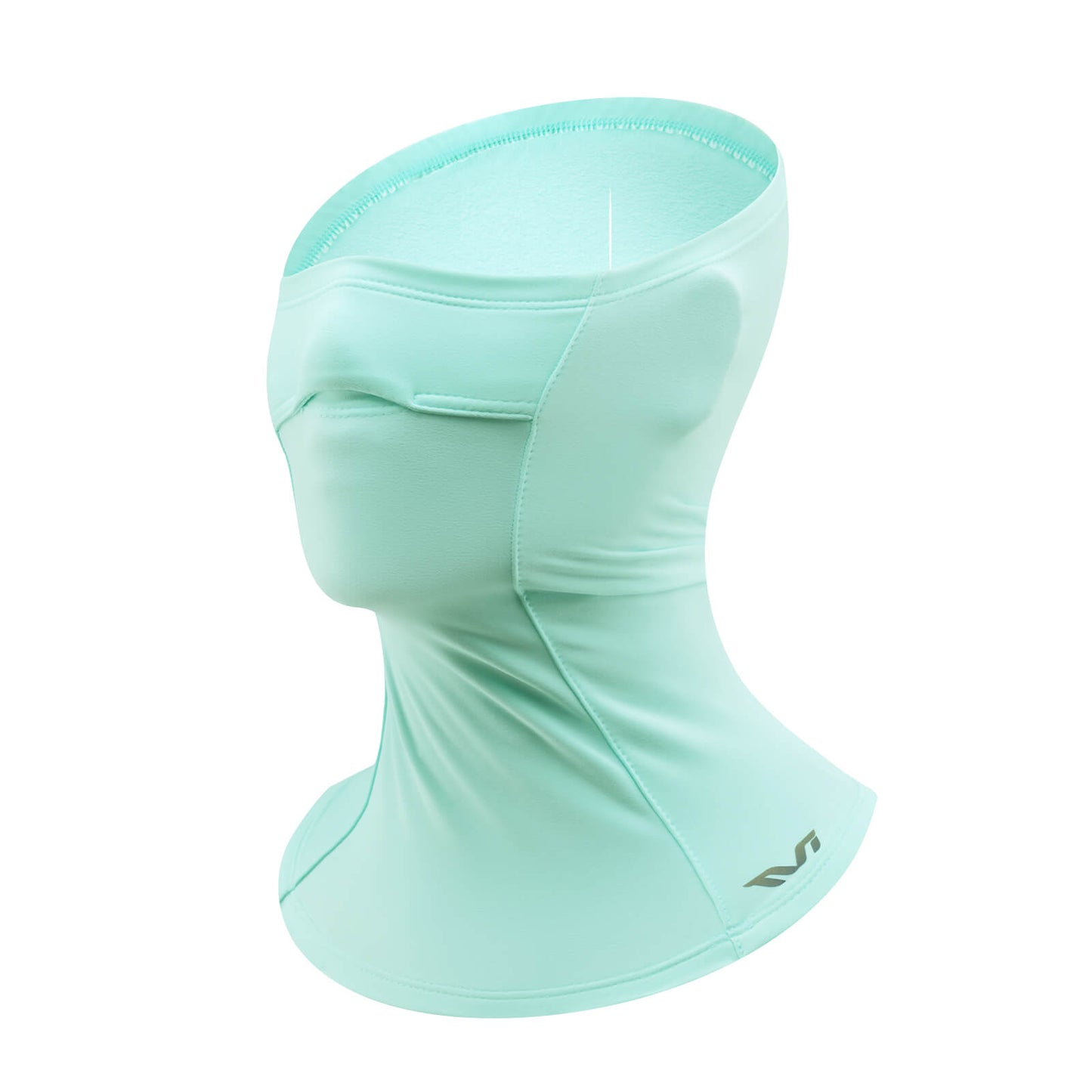 Cagoule pour femme TVI avec ouverture pour queue de cheval, vert chaud, ROCKBROS