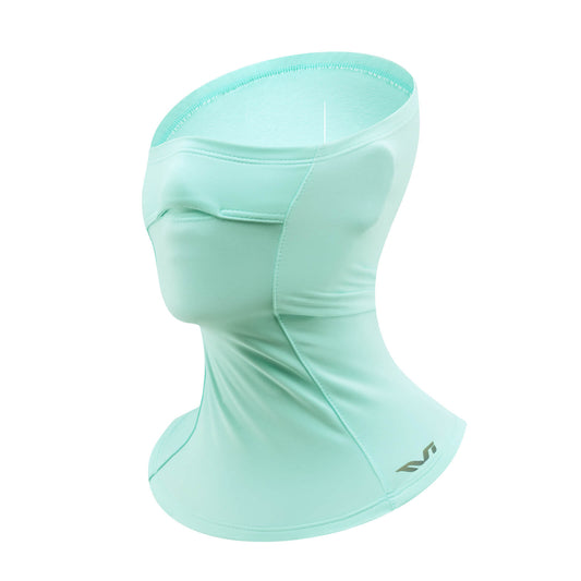 Cagoule pour femme TVI avec ouverture pour queue de cheval, vert chaud, ROCKBROS