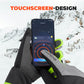 ROCKBROS Gants de vélo d'hiver Touchscreen Chauds Antivent
