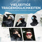 Cagoule d'hiver avec masque facial, cagoule chaude et coupe-vent pour hommes et femmes, ROCKBROS