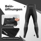 Pantalon de cyclisme thermique d'hiver, legging de compression en polaire, 3 poches, ROCKBROS